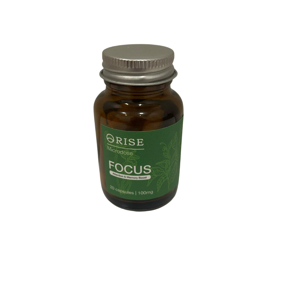 RISE 100mg Focus Capsules