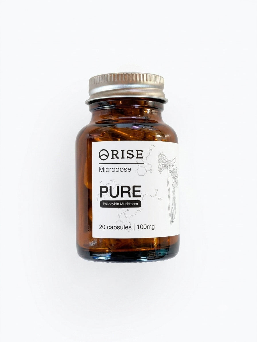 RISE 100mg Pure Capsules